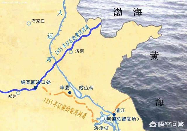 黄海渤海的水为什么不相融，为什么东海近海的水是黄色的，而黄海的水却是清的