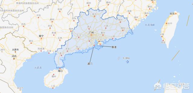 雷州半岛地理位置:广东哪个城市地理位置最好？