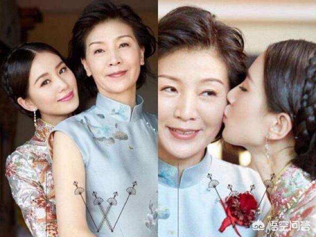 刘诗诗妈妈多大:哪些明星的父母，长得非常美丽，甚至比他们还更美艳的？