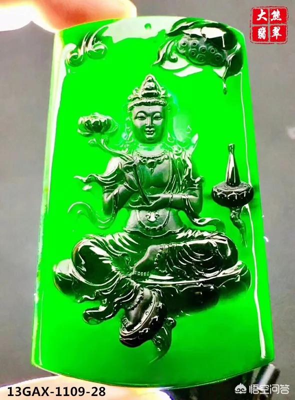 翡翠观音适合什么人戴,渡母挂件适合什么人佩戴？