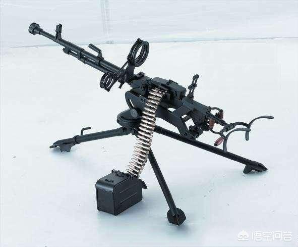 中国抗战高射机枪图片