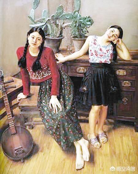 李壮平的女儿李勤照片,如何看待"在油画艺术中,成也女人,败也女人"