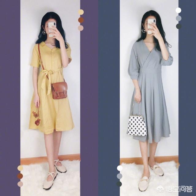 七分袖雪纺衫:夏天黑白灰太沉闷，有哪些亮色系的搭配甜美清新又显气质