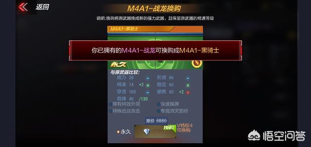 cf手游限时武器能换购吗？