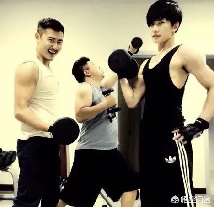 头条问答 - 霍尊晒运动健身照,力证肌肉男形象,俊秀脸和肌肉身材真的