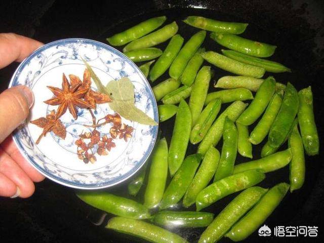 豌豆怎么吃补肾，去外面吃饭时，小碟下酒豌豆是怎么做的？