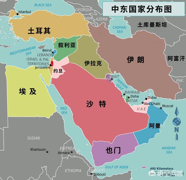 世界7大洲,中东是怎样的存在,属于哪个洲,为何一直战事不断？