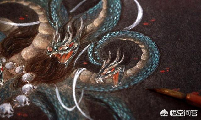 头条问答 - 《山海经》中的九头蛇相柳是什么来历,和日本的八岐大蛇有