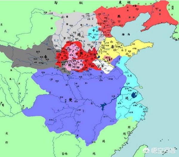 历史上的战国七雄,这几个国家到底是怎样由来的？