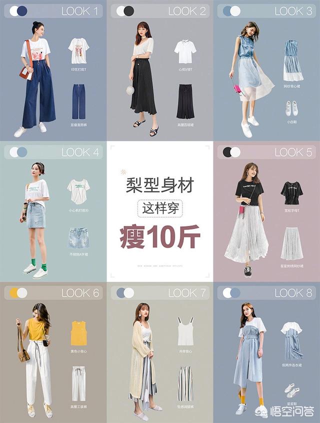 梨形身材:“梨”型身材的女生，夏季应该如何搭配