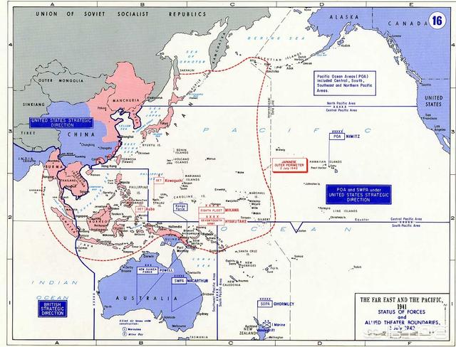 太平洋战争如果不是美国来打世界上别的国家能挡住日本的进攻吗
