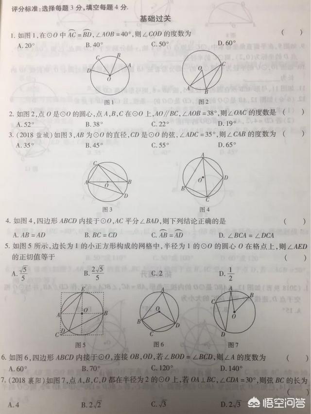 初中数学主要分哪几部分的内容？应该怎么提高？