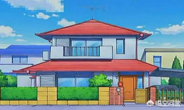 在很多动漫中,也能看出类似小新家风格的建筑,如野比大雄家,樱桃