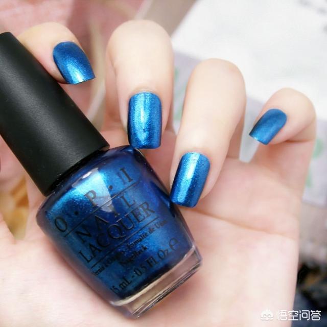 有什么蓝色系的美甲推荐?-惠修网