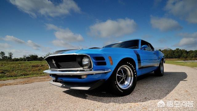 野马电动汽车图片，第一代Mustang重生，V8发动机变电动，还有灵魂吗？