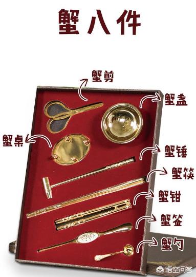 白银之匙 笨狗漫画:传说中的蟹八件是怎样的？又是做什么用的？