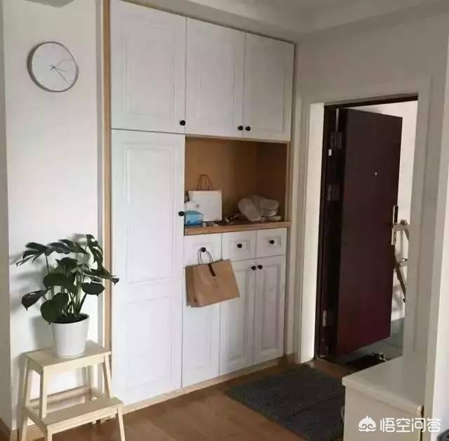 最漂亮的入户玄关鞋柜,进门就是餐厅厨房，玄关鞋柜如何设计？