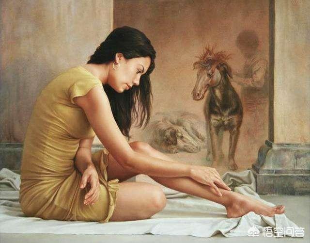 人体油画都是在真人模特上画画的吗？