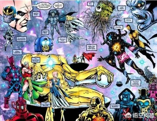 众神回归笨狗漫画:为什么漫威漫画里的宇宙神明从来没有干涉过各大小事件？