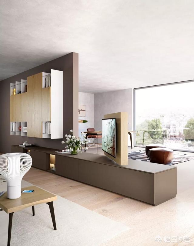 开门直接是餐厅和客厅,客厅和餐厅连在一起，如何做到有效分区？