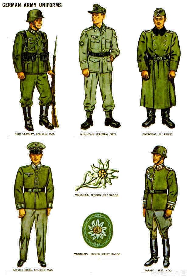 二战德军的军服究竟有多时尚，二战德国军装是谁设计的，有何依据