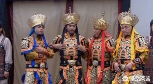 红蓝黑灰什么梗,四大天王和魔家四将如何区分？