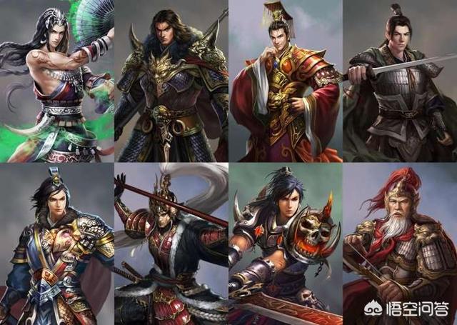 三国名将排名:三国二十四名将排名是怎么排的