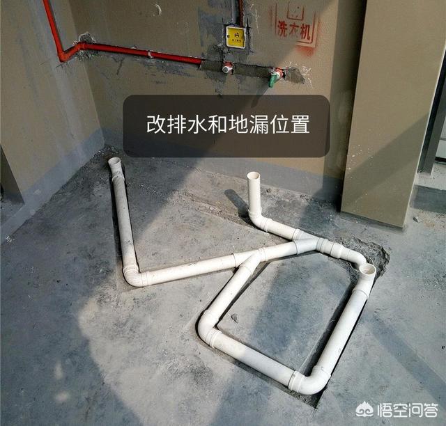 阳台洗手池洗衣机的下水管怎么排，阳台洗衣机与洗手盆下水