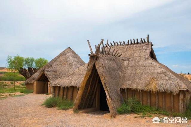 原始人类房屋图片