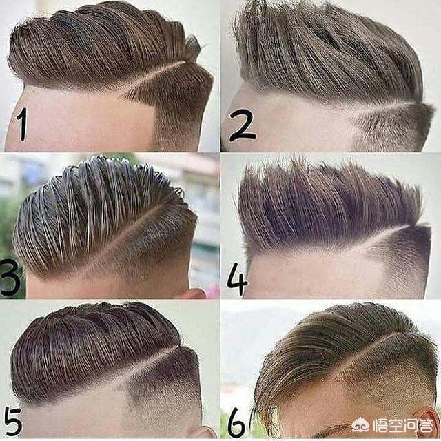 男生发型两边推掉,两边脱发的头型怎么剪发？