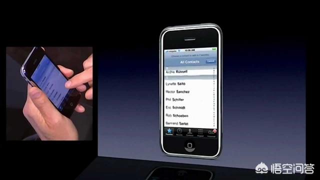 乔布斯怎么去世的:乔布斯是通过什么方式，将第一代iphone投影到大屏上的