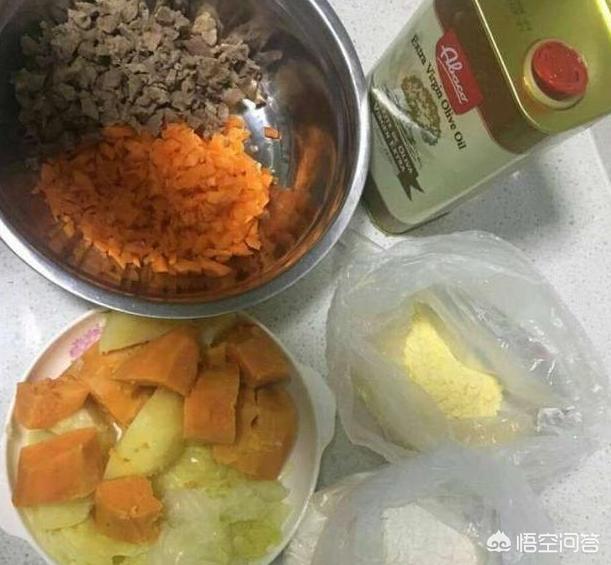 四个月的小金毛吃什么好:我家金毛四个月啦！可以吃动物内脏？