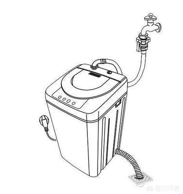 带烘干洗衣机上下排水是什么意思，洗衣机烘干为什么要排水