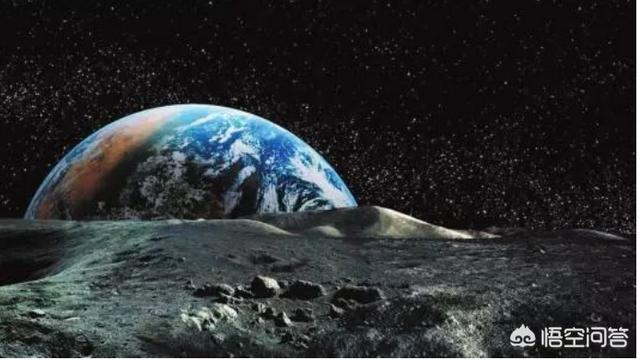 不可思议的月球表面，为什么在月球表面看不到和地球一样的天空呢