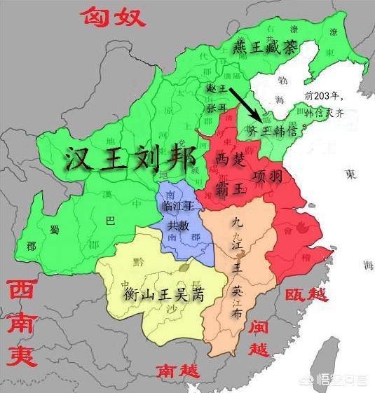 楚汉之争:楚汉之争打了多少年?刘邦是怎样快速结束战争的？