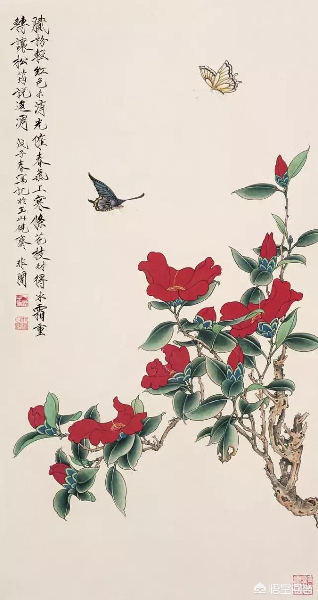 工笔花鸟:什么是工笔画？工笔画有什么特点？ 工笔花卉