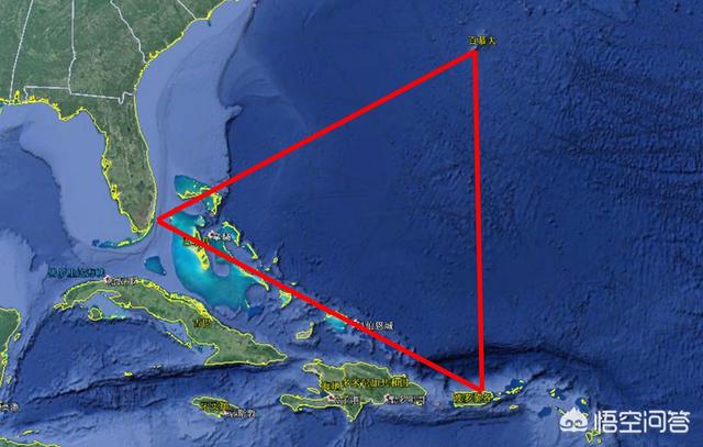 世界三大未解之谜百慕大三角，百慕大三角是地球的黑洞吗