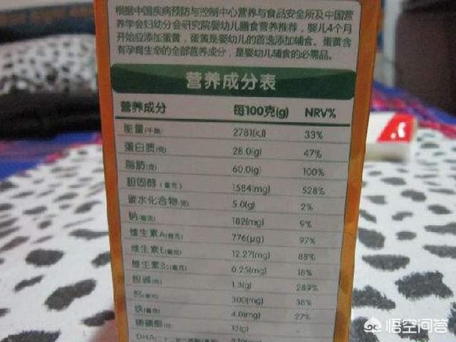 蛋黄粉成分:宝宝多大能吃蛋黄粉及如何选购呢？