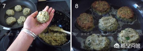 韭草饼怎么做:鹰嘴豆面韭菜饼的做法步骤图，怎么做好吃？