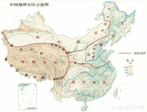 中国最好的龙脉在河南，为什么在中国只有河南既有秦岭又有淮河
