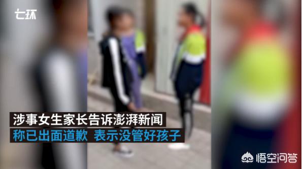 重庆摔童女孩:欺凌36耳光女生家长致歉：没管好孩子。你怎么看待这件事情？