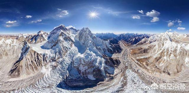喜马拉雅山中国占多少，八千多米高的喜马拉雅山是如何形成的