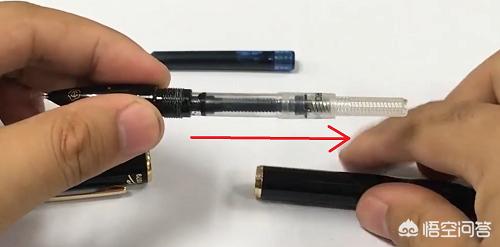 怎么正确装墨囊？:lamy钢笔怎么换墨囊 第8张