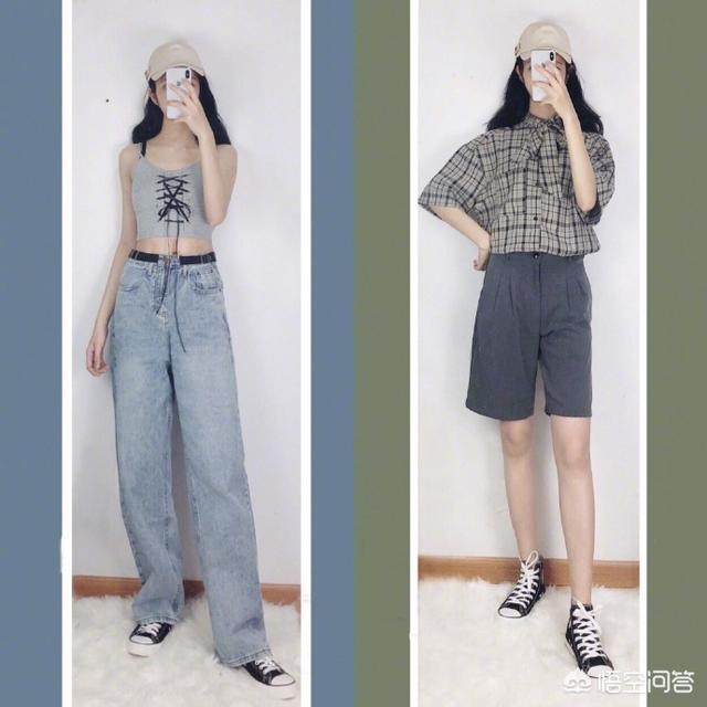 七分袖雪纺衫:夏天黑白灰太沉闷，有哪些亮色系的搭配甜美清新又显气质