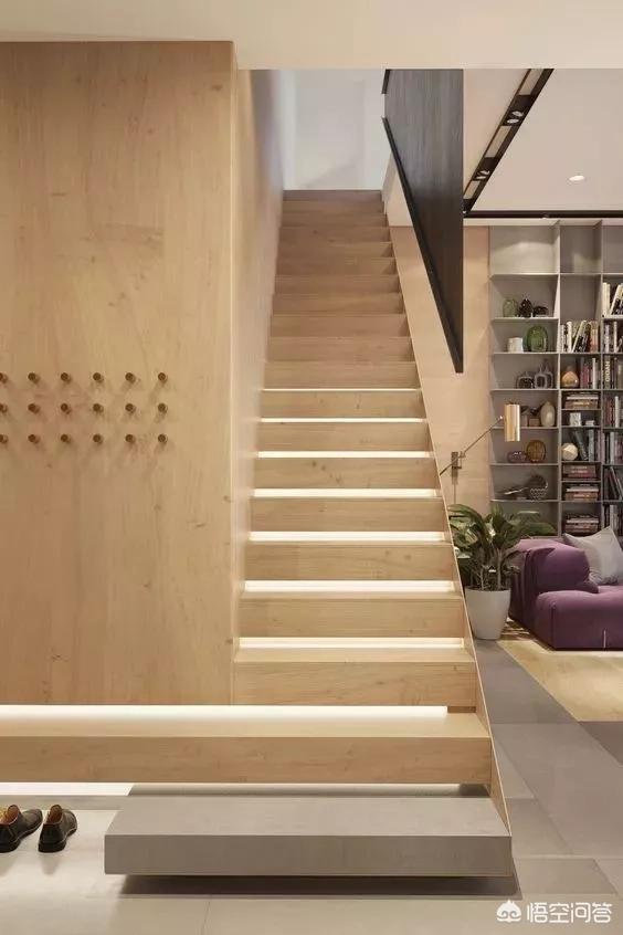 楼梯设计效果图家里的楼梯该怎么装修才好