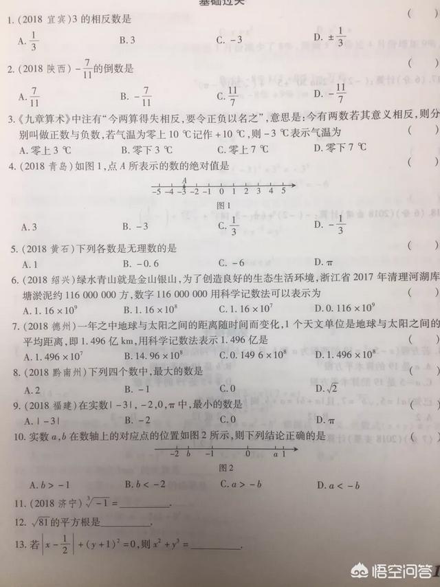 初中数学主要分哪几部分的内容？应该怎么提高？