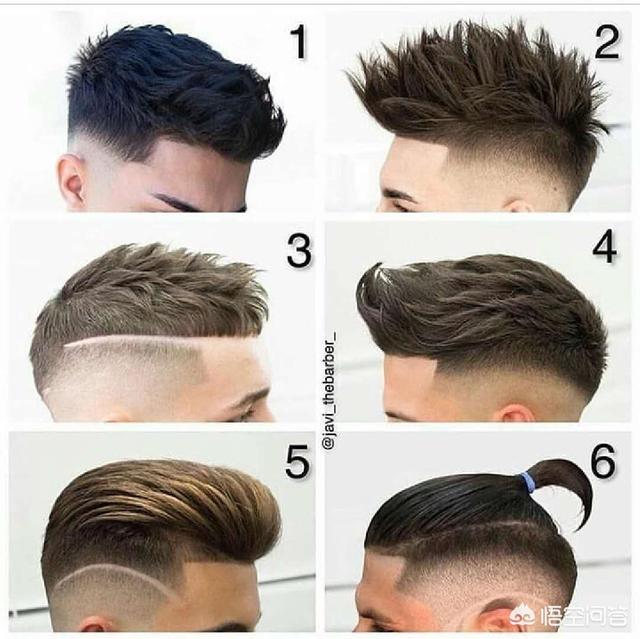 男生发型两边推掉,两边脱发的头型怎么剪发？