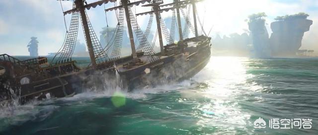 欧美圈rps三大幽灵船，海盗游戏《ATLAS》里面的超级大船加利恩到底有多么恐怖