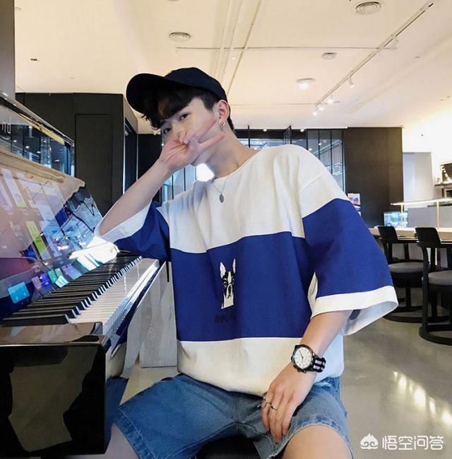 斑马纹t恤 男:潮男夏季必备的T恤是哪种？