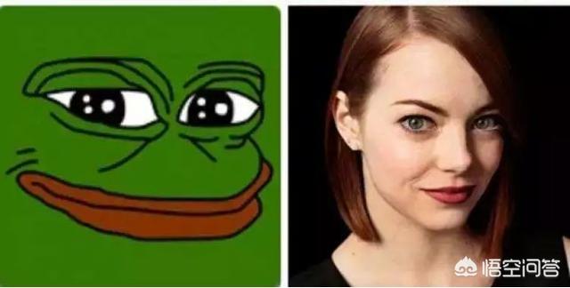 青蛙脸的人面相图片